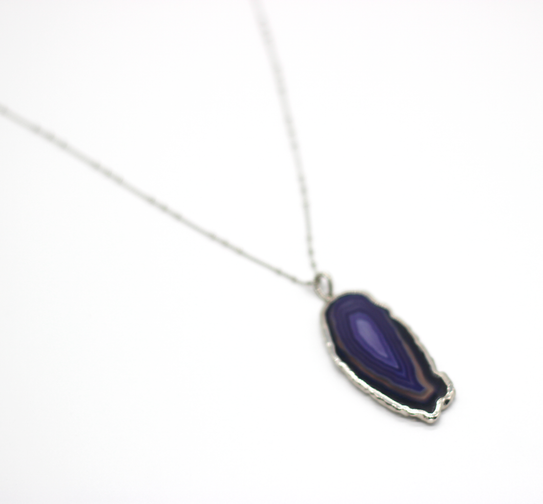 Veronica Geode Necklace